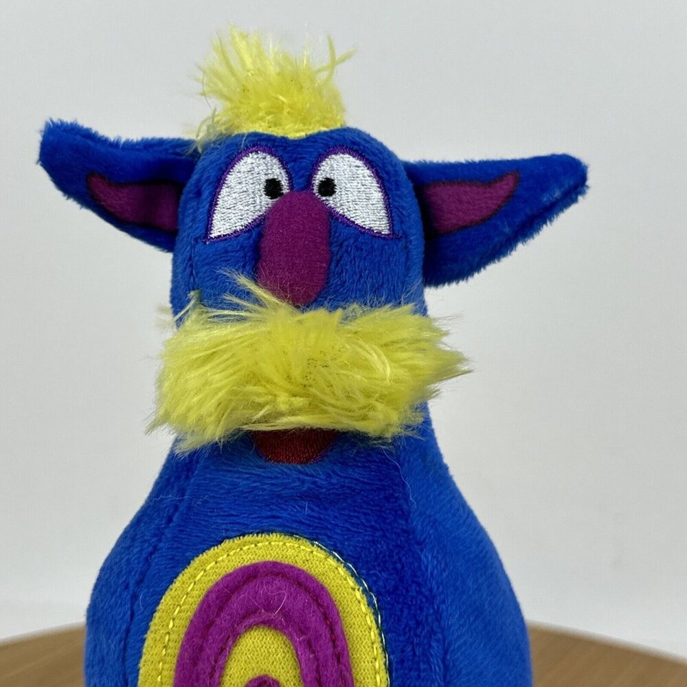 Melissa & Doug Mohawk Monster Bowling Pin 7" Toddler Plush Blue‎ Plush Stuffed - Picture 7 of 7